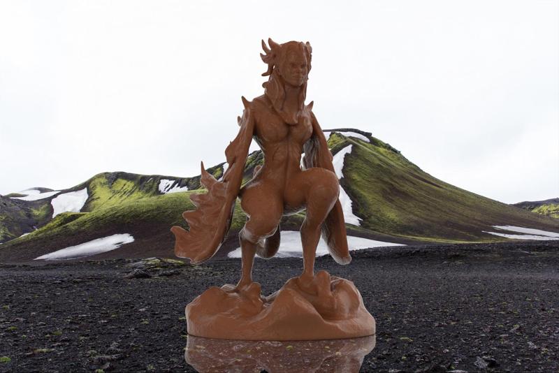 Greek Gods - Harpy - half-human and half-bird