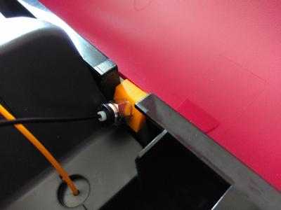 DaVinci Pro external Filament guide for PTFE Tube
