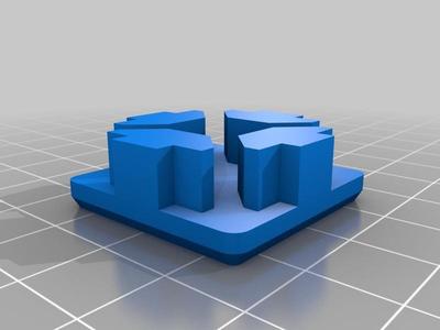 Füse Endkappe 30x30 Profil