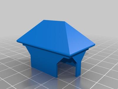 Hotel Safari Building Roof Base Hotels Boardgame