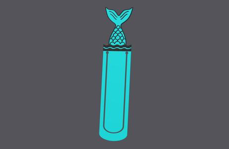 Mermaid Tail - Bookmark v1