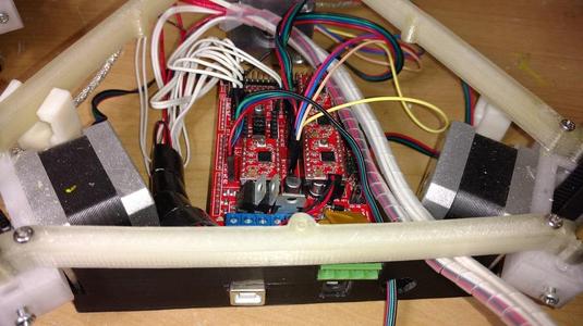 Rostock Nano RAMPS Panel