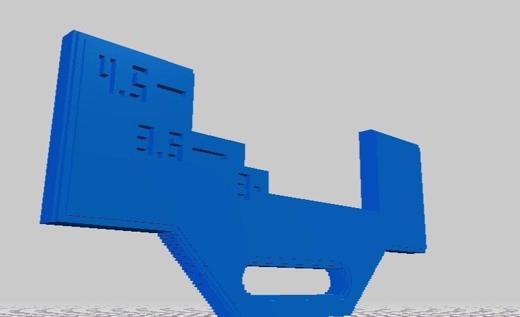 New Jersey Blue Claw Crab Measuring Tool