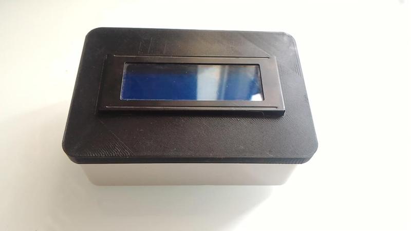 Juction box cover Lcd 20x4 