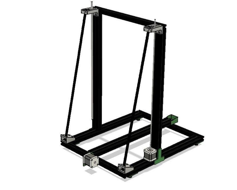 Frame Braces for Tevo Tornado and CR-10