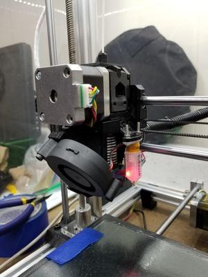 Prusa MK3 / MK2.5 Extruder Body with BLTouch mount