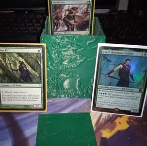 MTG DECKBOX ELVES - MAGIC THE GATHERING THEMED BOX - ELF