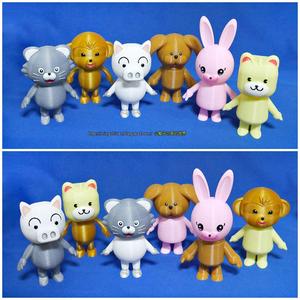 3DP Cute animal family