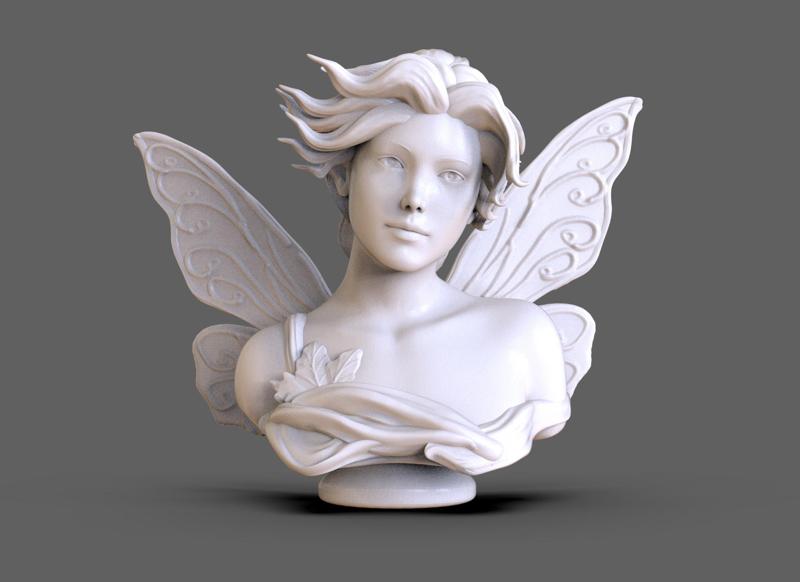 Bust of a Fairy