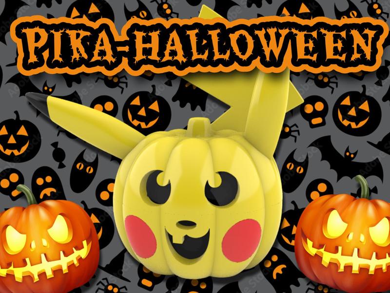 Electrify Your Halloween - Pikachu Pumpkin