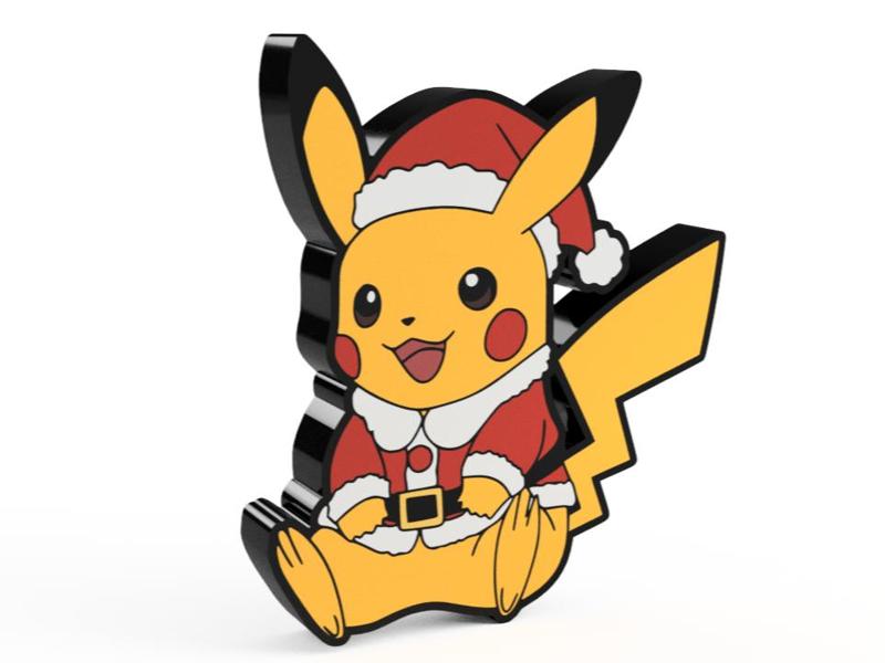 Pikachu Santa Christmas Lightbox
