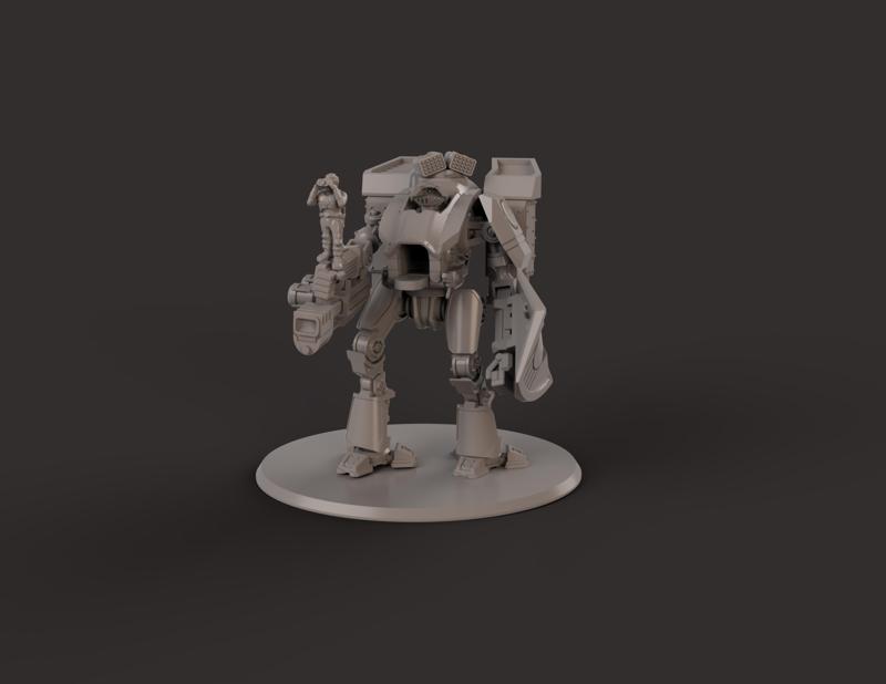 Mini-Knight for humans that have defected to the space communists