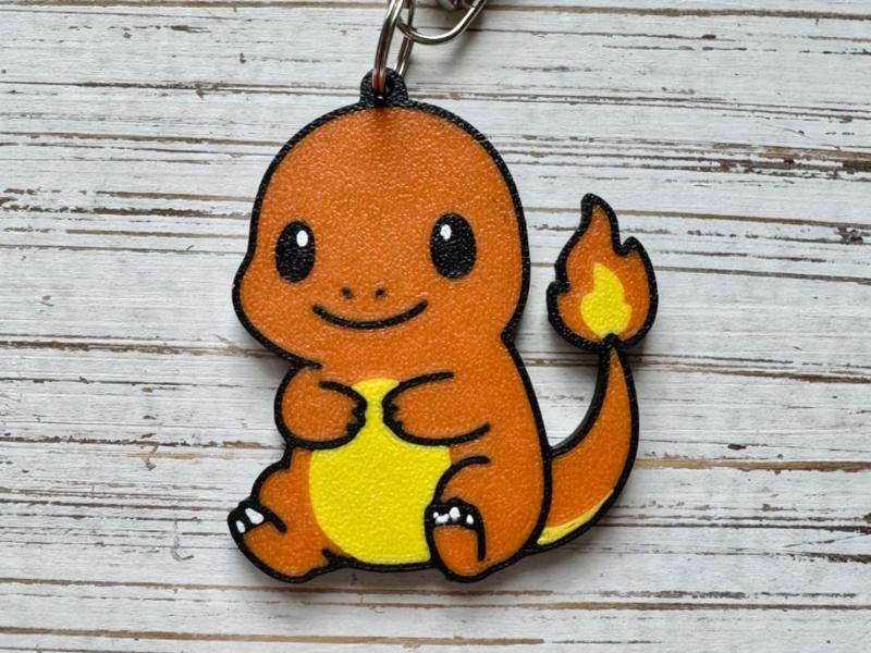 Charmander Pokemon Keychain