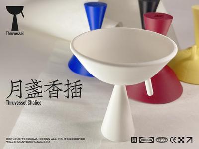 Moonlit Incense Holder Thruvessel Chalice