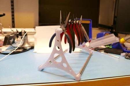 Tool Rack for Pliers and Electronics Tools