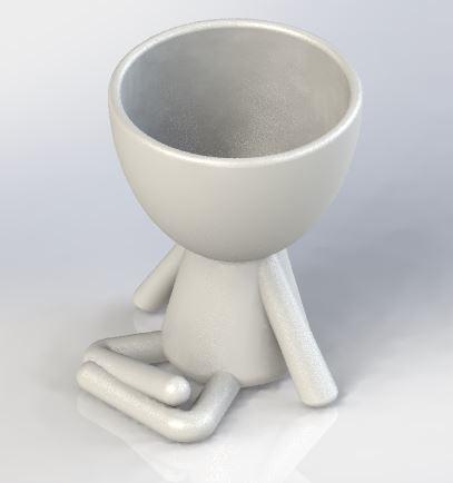 LITTLE MAN CROSS-LEGGED, SUCCULENT, PLANTS