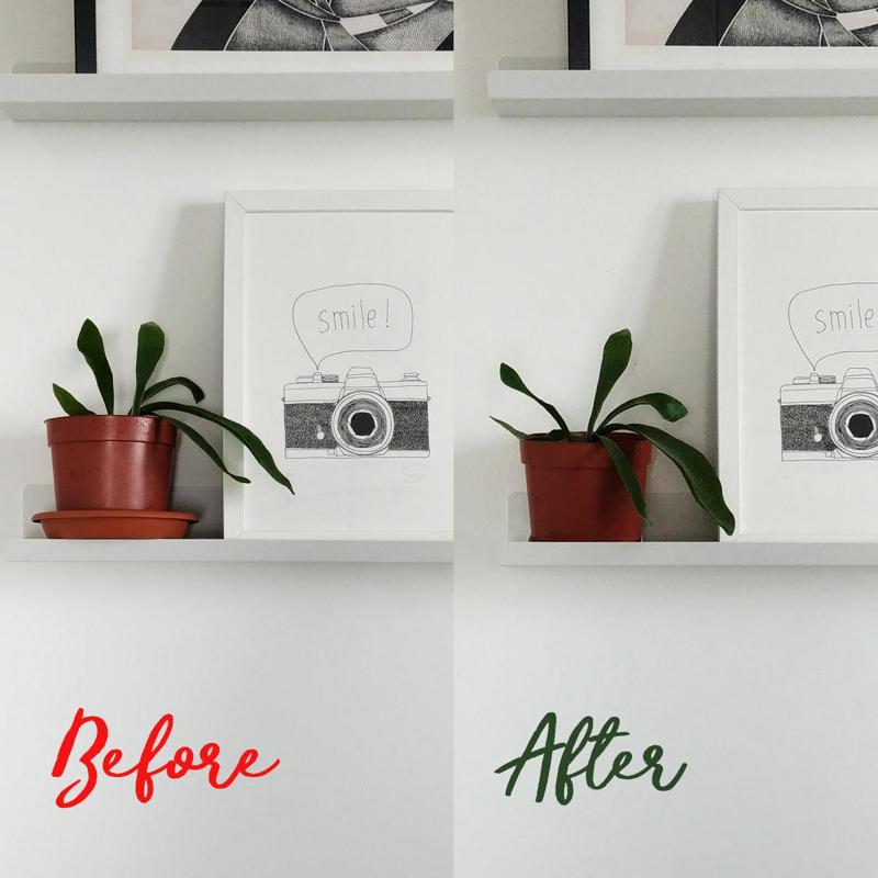 Flower pot dish for Ikea Malmback shelf