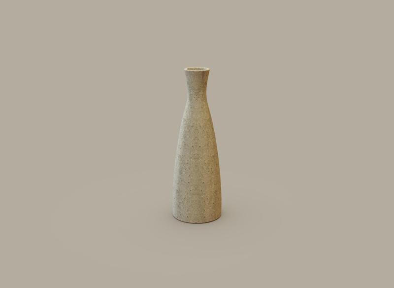 S16. Hanako Vase - Minimalist Ikebana Vase Aesthetics - Cylinder 16