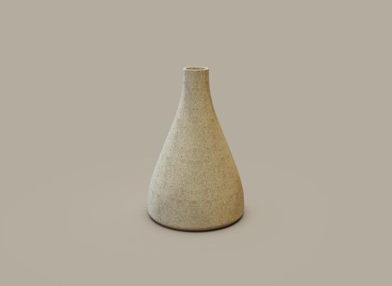 S40. Miku Vase - Conical Teardrop Vase Home Decoration - Cylinder 40