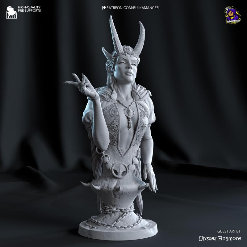 Mizora | Baldur's Gate 3 | 308mm (Bust Version)