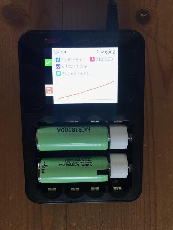 18500 to 18650 battery adapter Frsky X-Lite iSDT C4