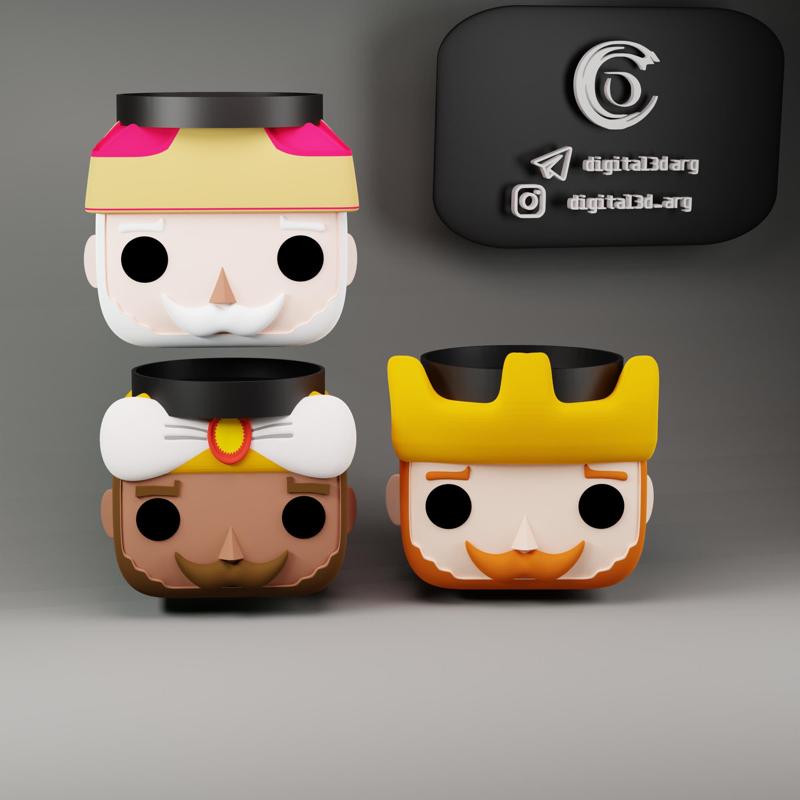 MATES REYES MAGOS HEAD FUNKO! 🪄🪄