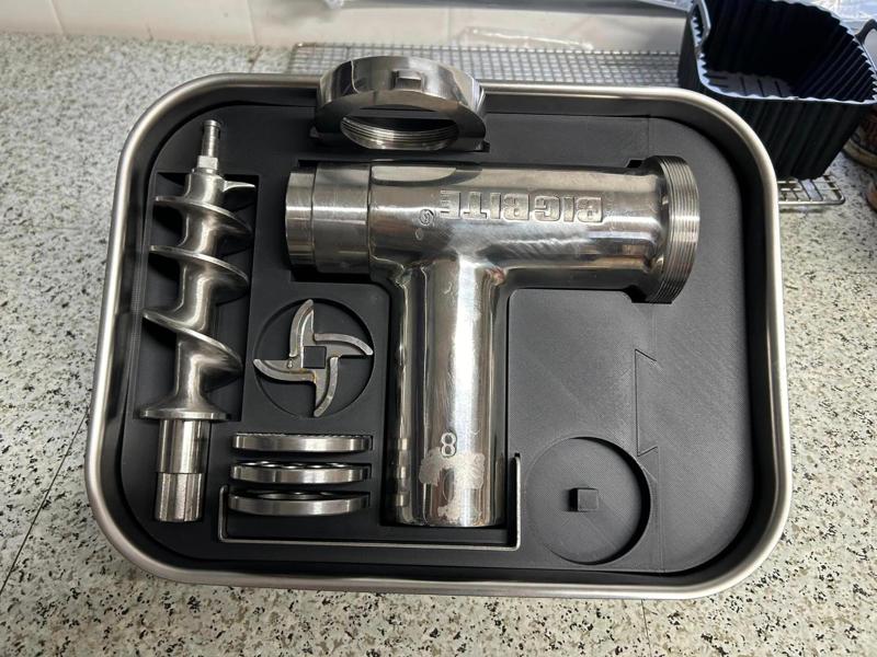 Meat Grinder Storage Tray - LEM BigBite #8 1/2hp