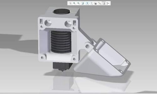 Monoprice Select Mini E3D V6 Hotend Adapter