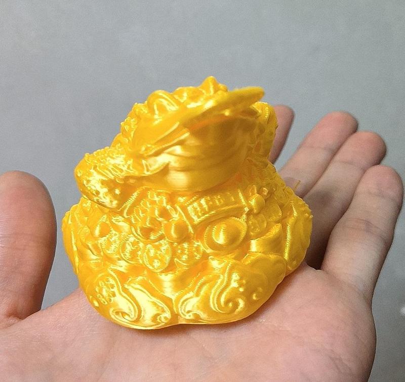 Gold Toad of Good Fortune