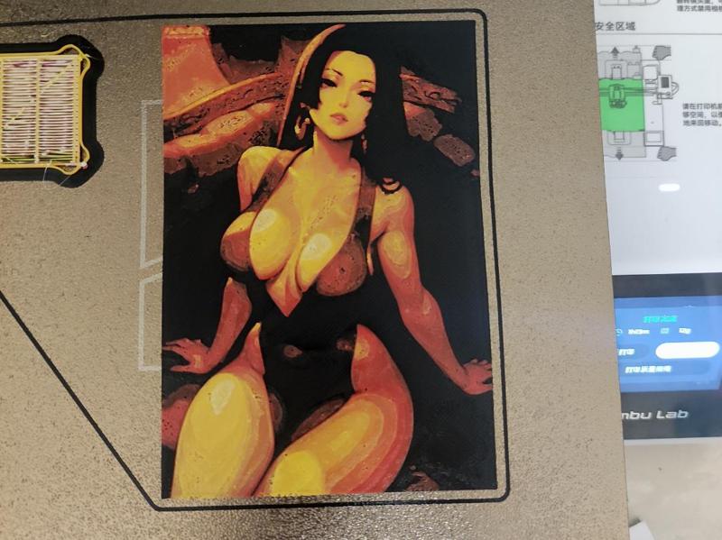 One Piece Boa Hancock Lithophane PETG