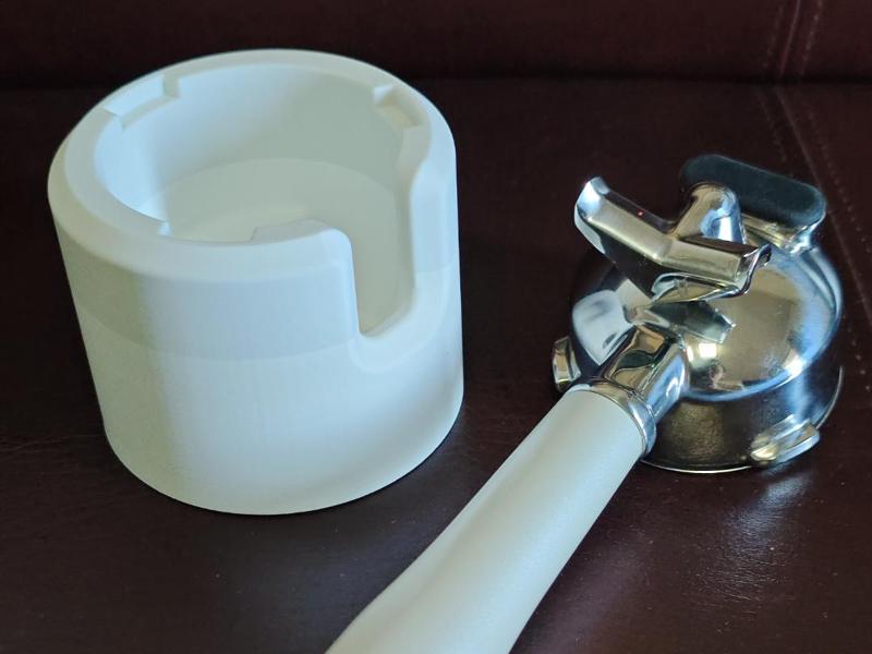 PLA ready to print!  Tunisian E1/E2/E3/E4/E6 series coffee machine handle/funnel holder