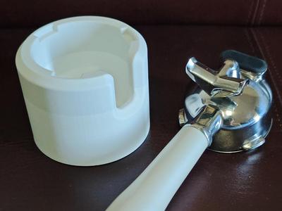 PLA ready to print!  Tunisian E1/E2/E3/E4/E6 series coffee machine handle/funnel holder