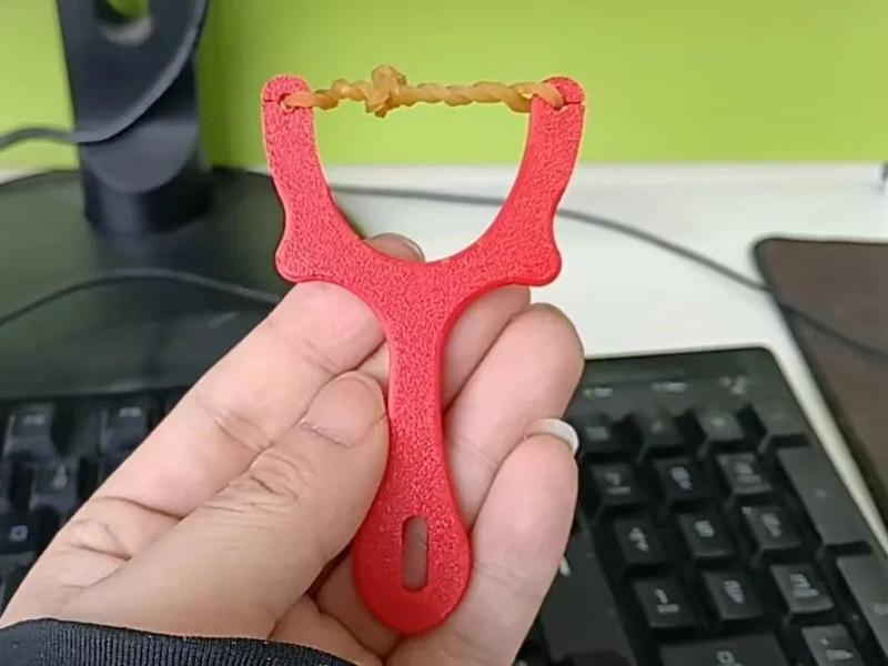 Easy Installation -- Rubber Band Sling Shot