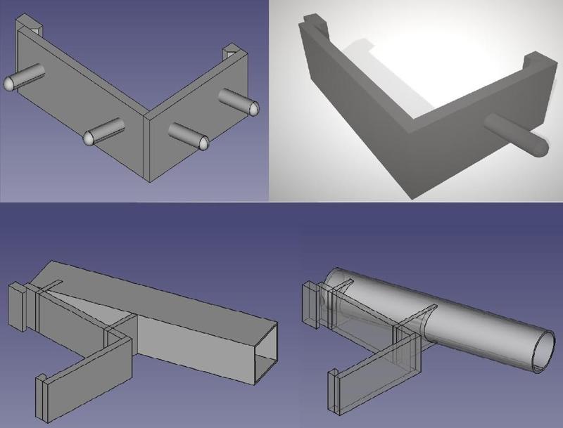 Anycubic Top and Left Tool Holders
