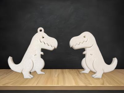 Miniature Dinosaur Pendant