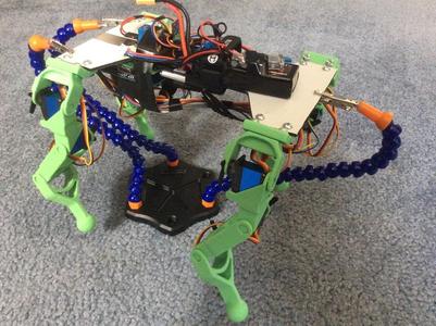 Quadruped Robot Legs for MG92B micro servo