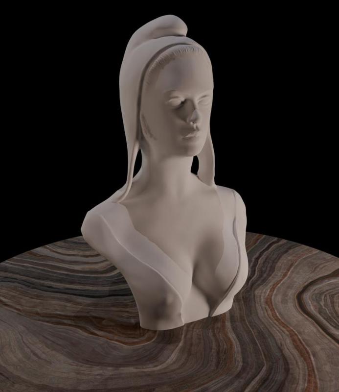 Bust of Brigite Bardot, Marianne