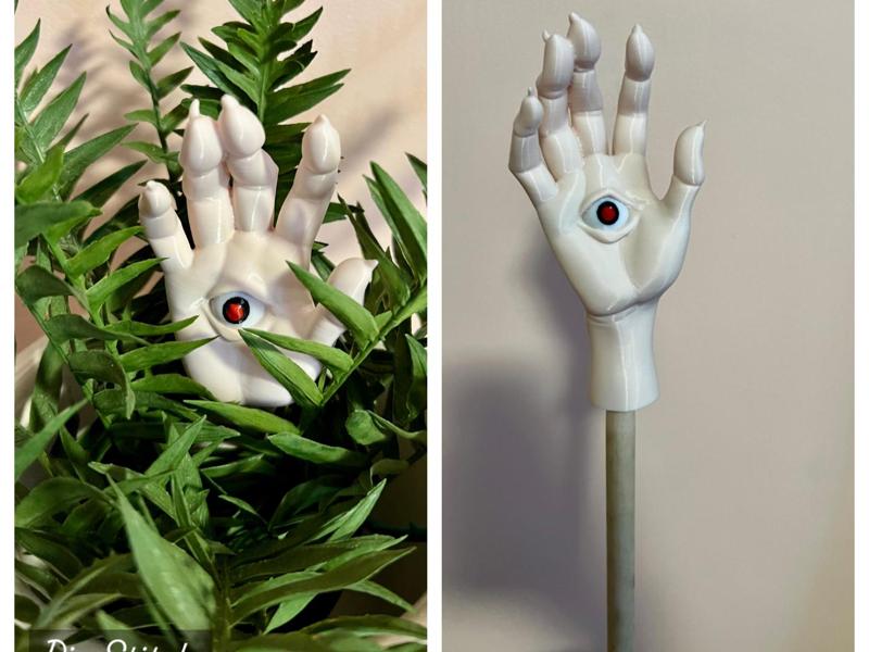 Hand-Eye Pointer Stick