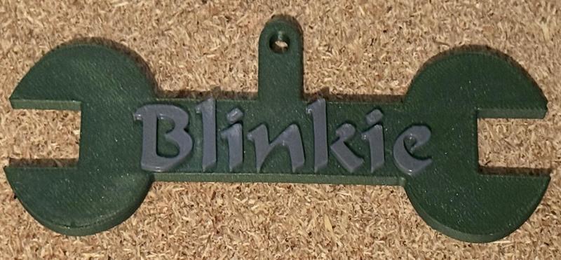 Wrench Christmas Ornament