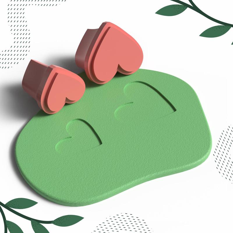 CLAY STAMP NO.19 | DIGITAL STL FILE | 2 SIZES