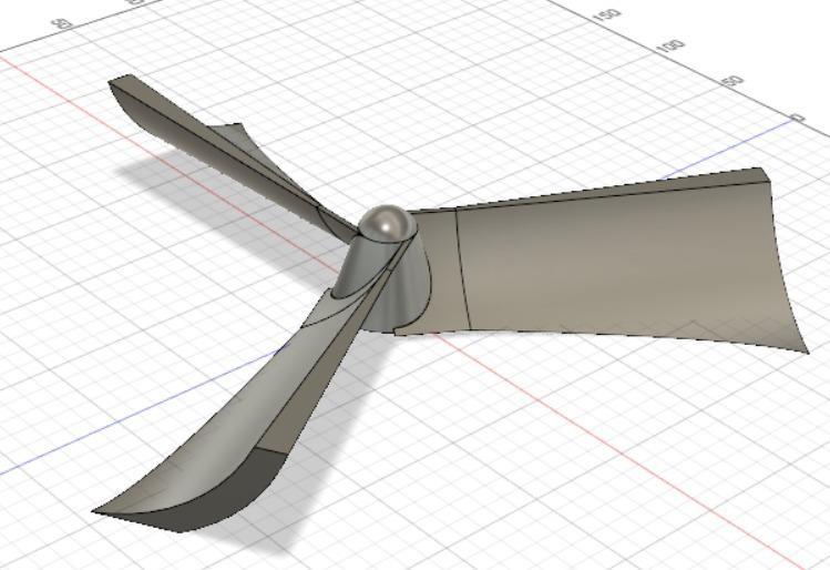 3 Blade Wind propeller