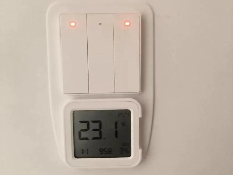 86 Switch Decor - Xiaomi Thermometer 3rd Generation Wall Mount without Punching