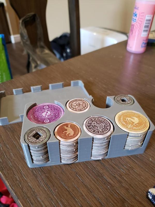 Scythe Coin holder (Cardboard)