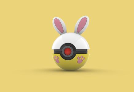 Pokeball Pokeball Easter Design 2
