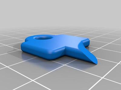 Boxer cutter key ring