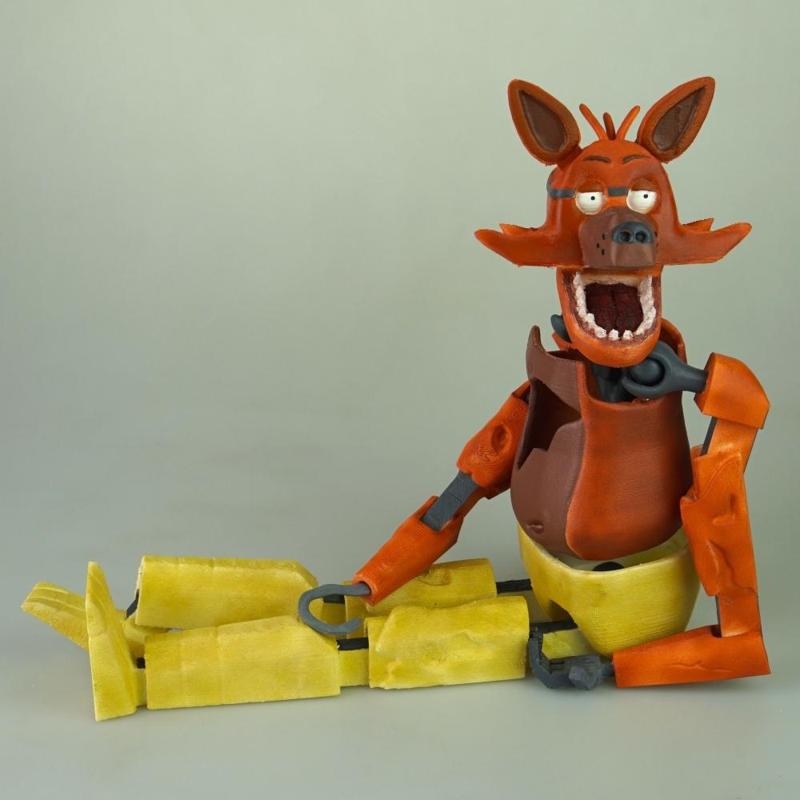 Print in Place Character Creation Foxy