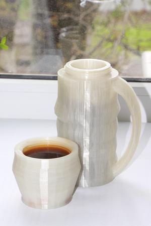 Pla plastic thermos and cup