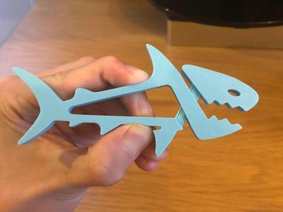 Hungry shark clip! PRINT IN PLACE