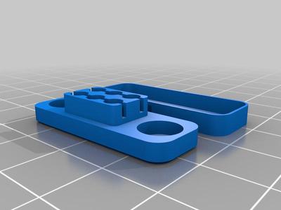 Window blinds chain holder