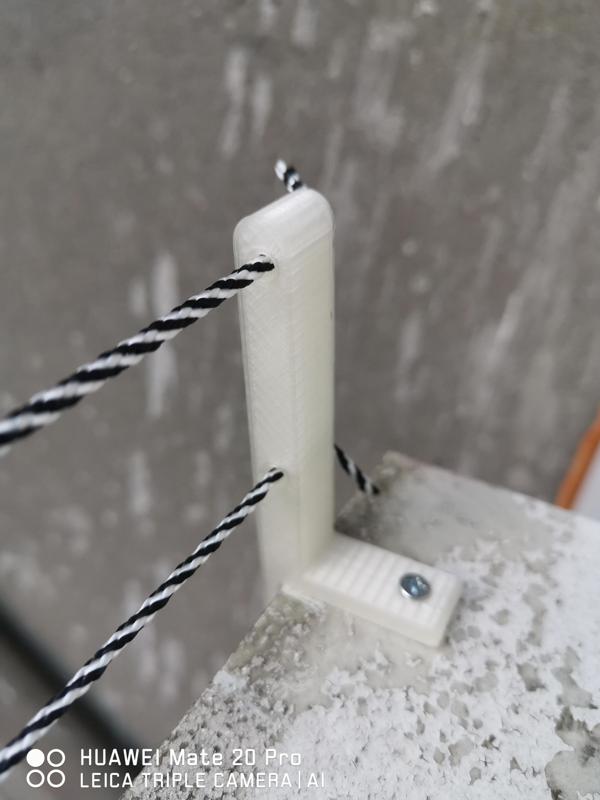 Window sill flower pot holder by BRN